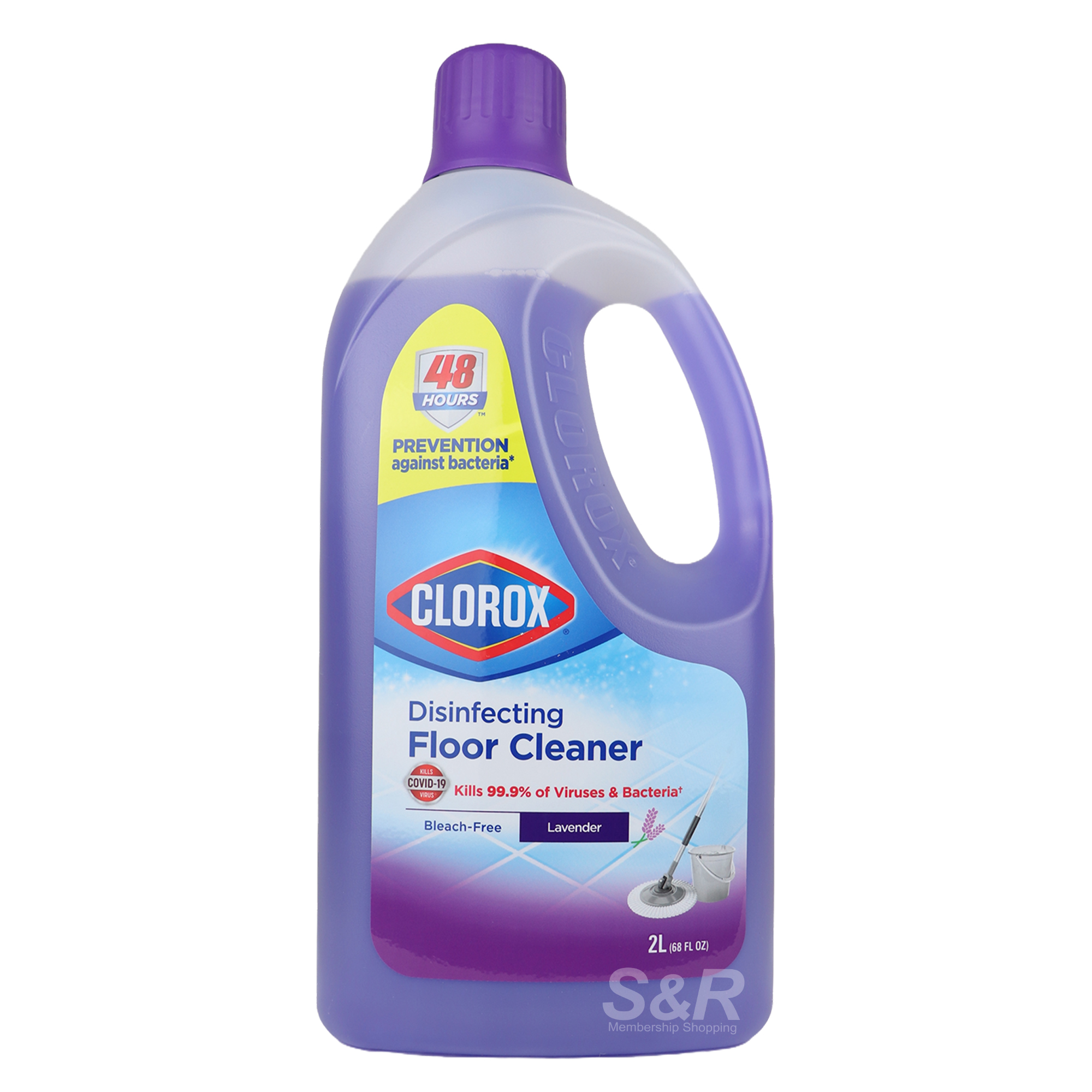 Clorox Disinfecting Floor Cleaner Lavender 2L Clorox Disinfecting Floor Cleaner Lavender 2L